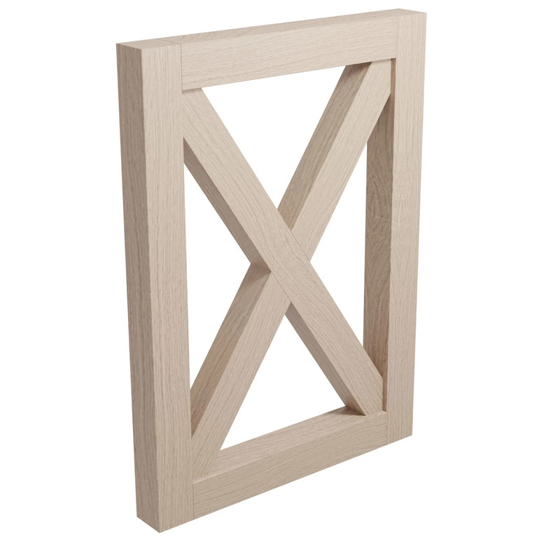 Island End Panel - Species:Oak White - Size:3" x 25" x 34-1/2"